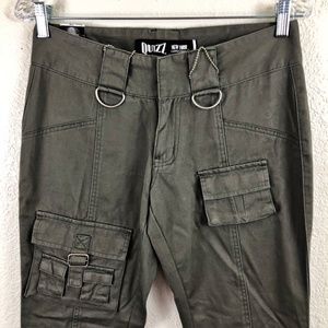 QUIZZ JEANS Junior/Misses 7/8 Lowrise Cargo Pants